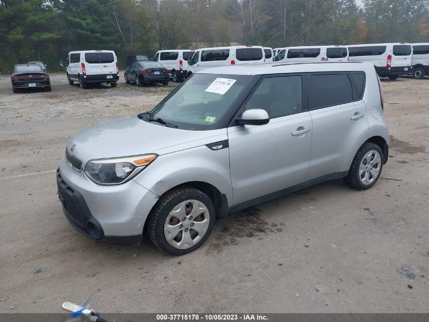 2014 KIA SOUL BASE - KNDJN2A20E7703565
