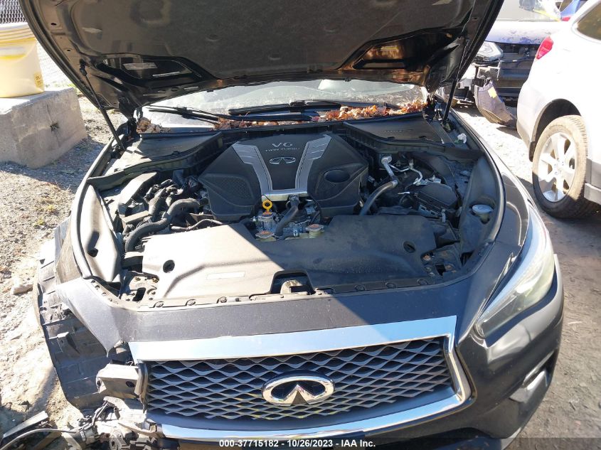 2018 INFINITI Q50 3.0T LUXE - JN1EV7AR4JM445612