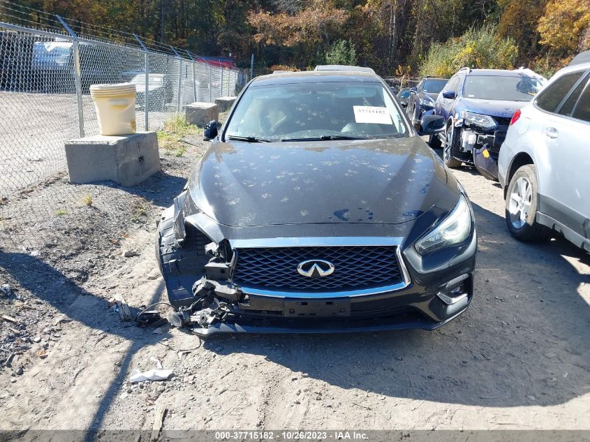 2018 INFINITI Q50 3.0T LUXE - JN1EV7AR4JM445612