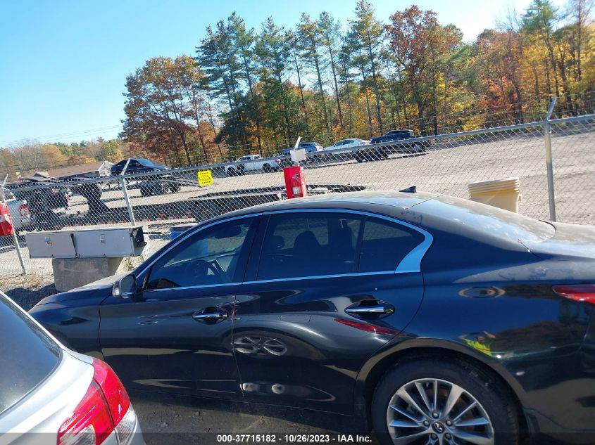2018 INFINITI Q50 3.0T LUXE - JN1EV7AR4JM445612