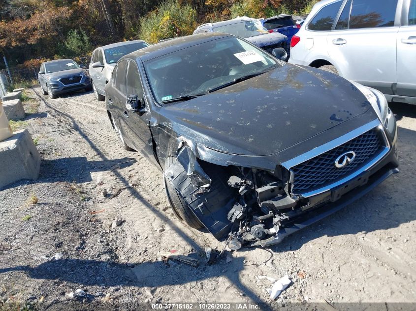2018 INFINITI Q50 3.0T LUXE - JN1EV7AR4JM445612