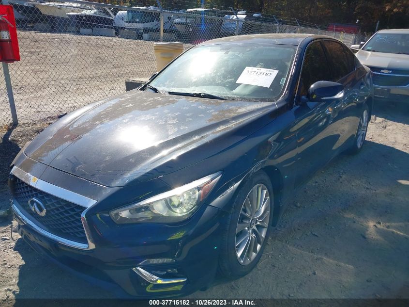 2018 INFINITI Q50 3.0T LUXE - JN1EV7AR4JM445612