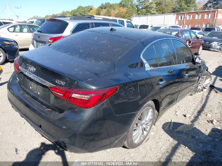 2018 INFINITI Q50 3.0T LUXE - JN1EV7AR4JM445612