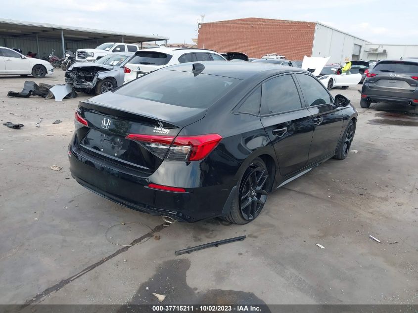 2HGFE2F50NH532931 Honda Civic Sedan SPORT 4