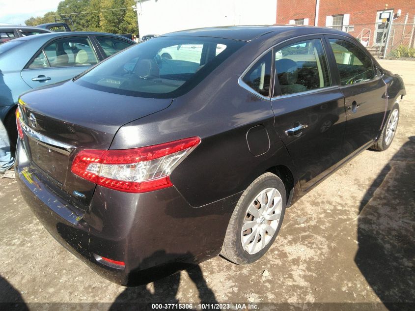 3N1AB7AP6EL619511 | 2014 NISSAN SENTRA