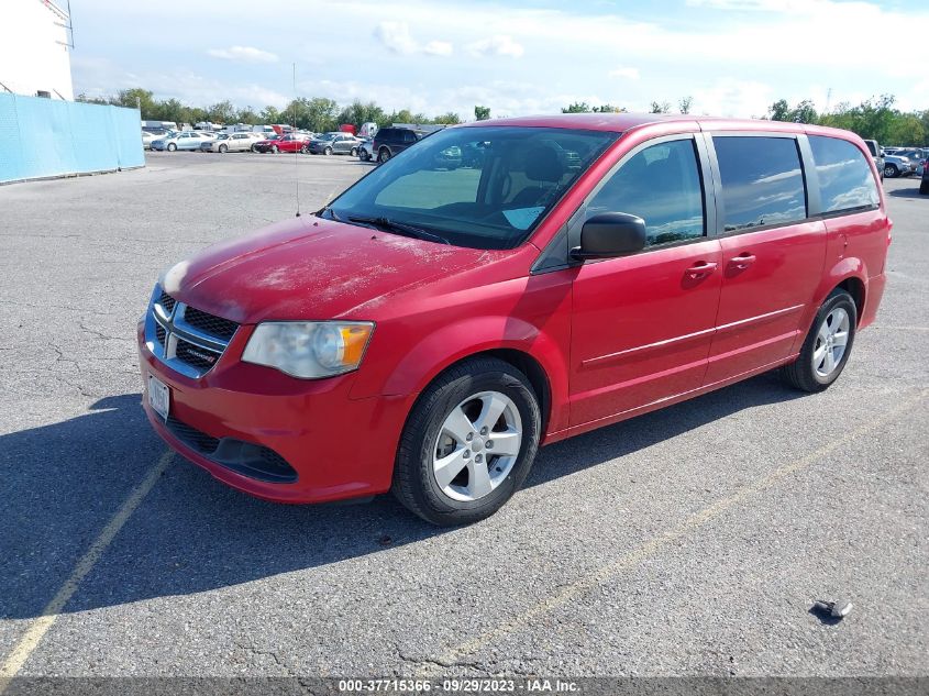 2013 DODGE GRAND CARAVAN SE - 2C4RDGBG0DR760696