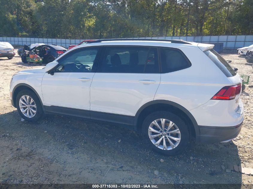 2019 VOLKSWAGEN TIGUAN S - 3VV0B7AXXKM065180