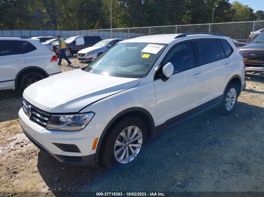 2019 VOLKSWAGEN TIGUAN S - 3VV0B7AXXKM065180