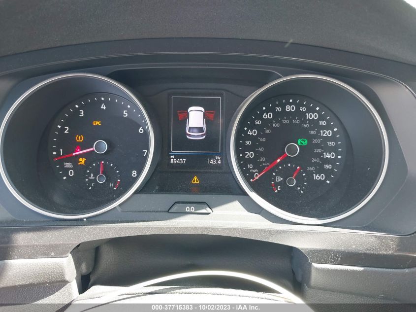 2019 VOLKSWAGEN TIGUAN S - 3VV0B7AXXKM065180