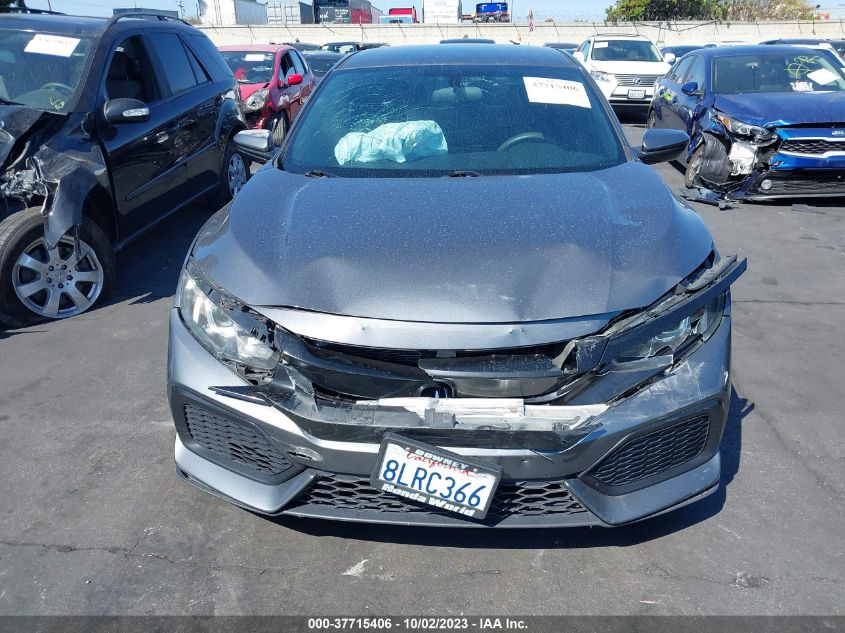 2018 HONDA CIVIC HATCHBACK LX - SHHFK7H24JU417805