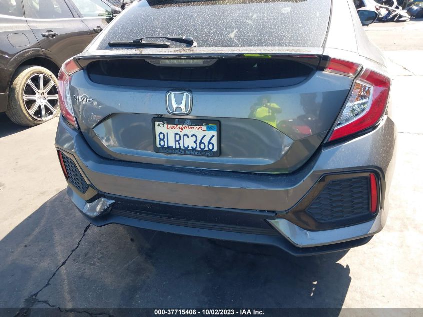 2018 HONDA CIVIC HATCHBACK LX - SHHFK7H24JU417805
