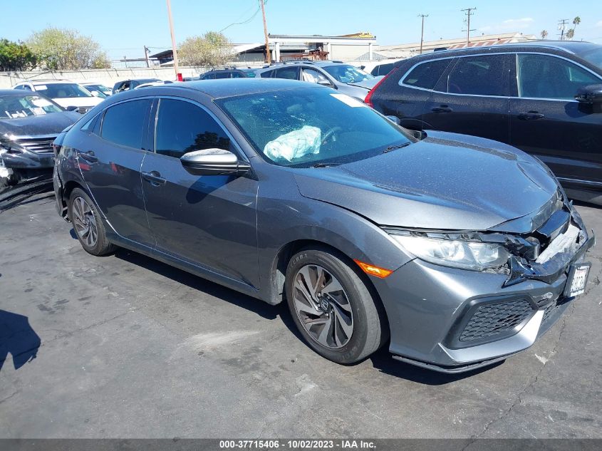 2018 HONDA CIVIC HATCHBACK LX - SHHFK7H24JU417805