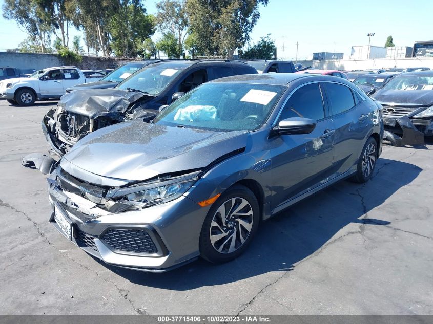 2018 HONDA CIVIC HATCHBACK LX - SHHFK7H24JU417805