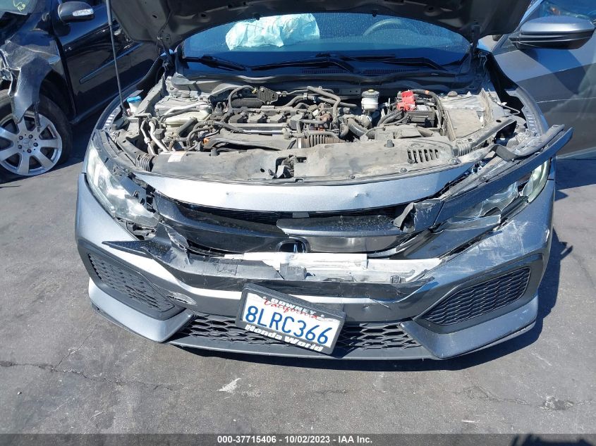2018 HONDA CIVIC HATCHBACK LX - SHHFK7H24JU417805