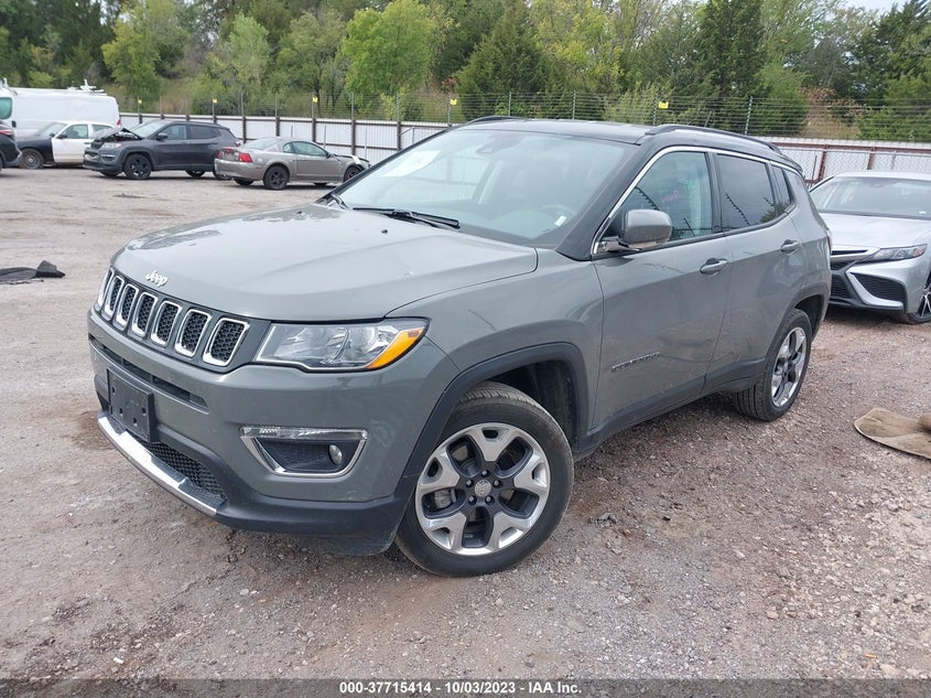 VIN 3C4NJDCB4MT594463 2021 JEEP COMPASS LIMITED