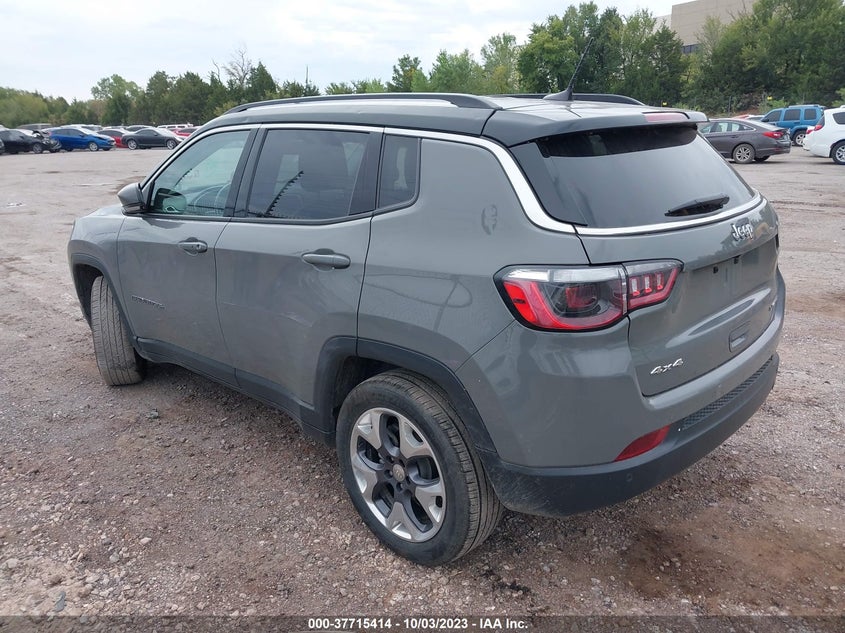 VIN 3C4NJDCB4MT594463 2021 JEEP COMPASS LIMITED