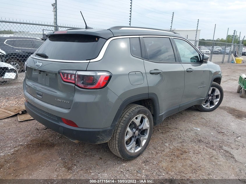 VIN 3C4NJDCB4MT594463 2021 JEEP COMPASS LIMITED