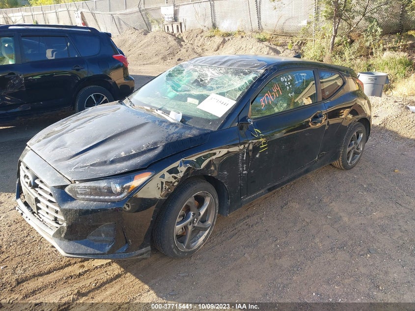 VIN KMHTG6AF0KU016611 2019 HYUNDAI VELOSTER PREMIUM