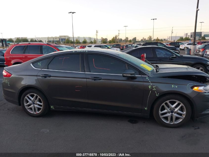 2016 FORD FUSION SE - 3FA6P0H76GR259650