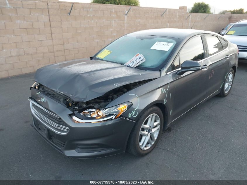 2016 FORD FUSION SE - 3FA6P0H76GR259650