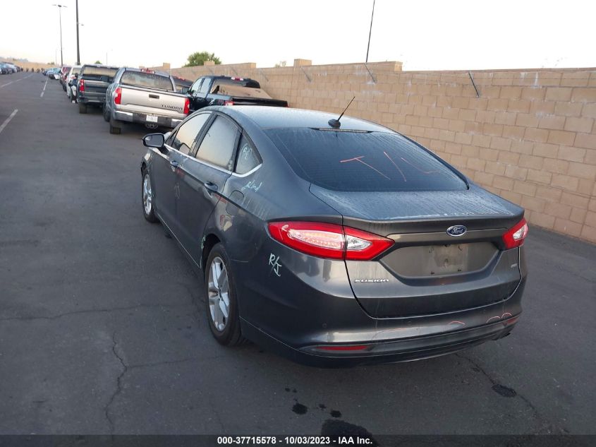 2016 FORD FUSION SE - 3FA6P0H76GR259650