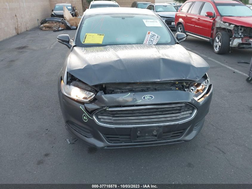 2016 FORD FUSION SE - 3FA6P0H76GR259650