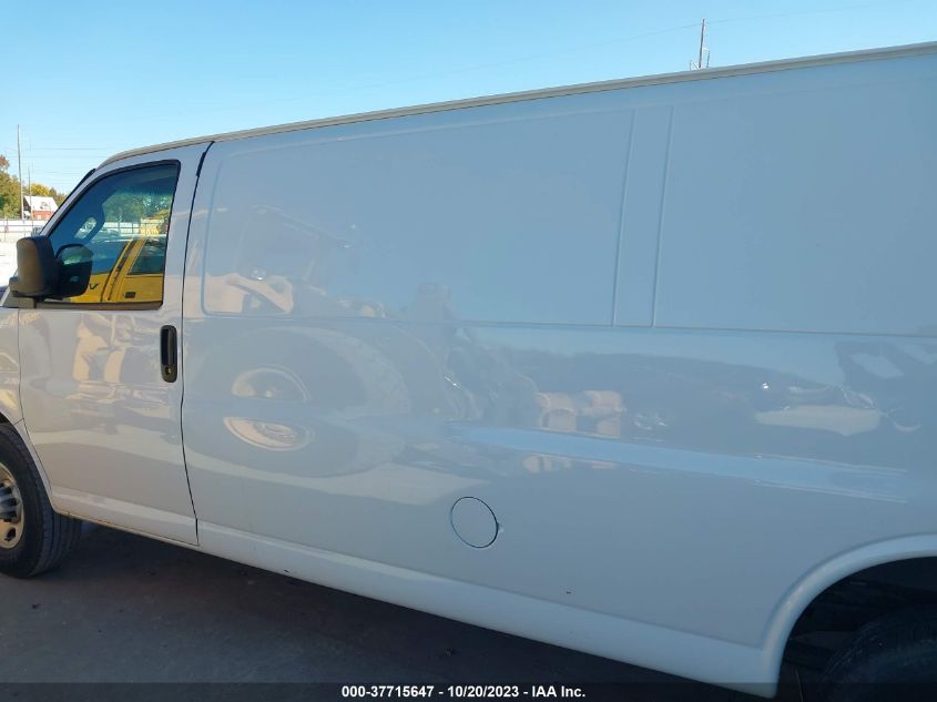 2021 CHEVROLET EXPRESS CARGO RWD 2500 EXTENDED WHEELBASE WT 1GCWGBFP7M1153707