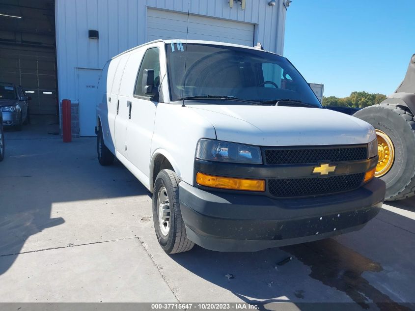 2021 CHEVROLET EXPRESS CARGO RWD 2500 EXTENDED WHEELBASE WT - 1GCWGBFP7M1153707