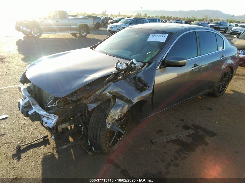 2013 INFINITI G37 SEDAN JOURNEY JN1CV6APXDM304211