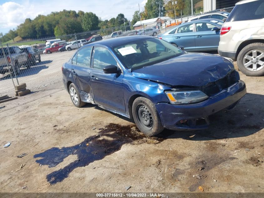 2013 VOLKSWAGEN JETTA SEDAN S - 3VW1K7AJ0DM424812