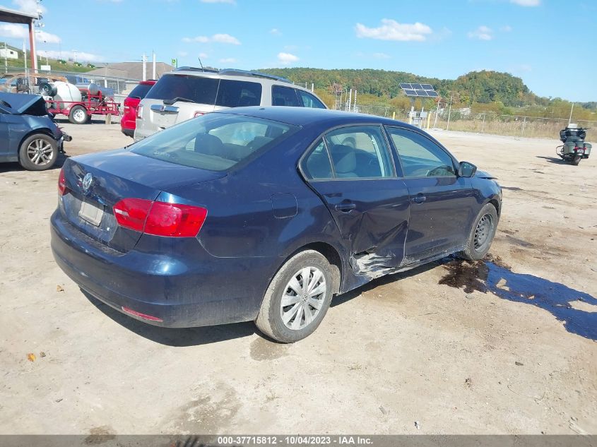 2013 VOLKSWAGEN JETTA SEDAN S - 3VW1K7AJ0DM424812