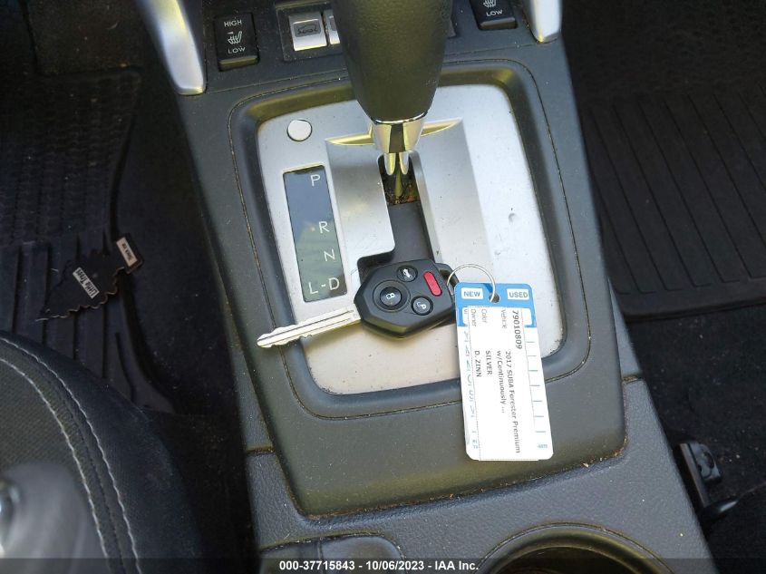 2017 SUBARU FORESTER PREMIUM - JF2SJAEC7HH416818