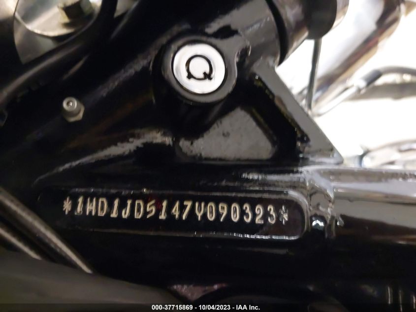 2007 HARLEY-DAVIDSON FLSTN 1HD1JD5147Y090323