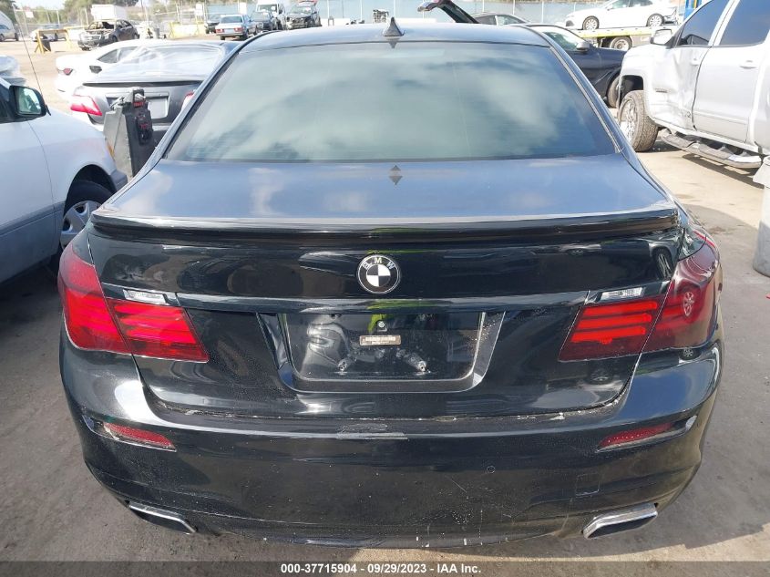 2015 BMW 7 SERIES 750LI XDRIVE WBAYF8C57FD654077
