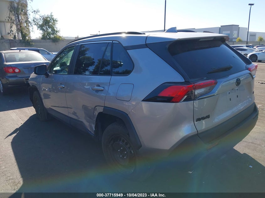 VIN 2T3H1RFV8MC102205 2021 TOYOTA RAV4 LE