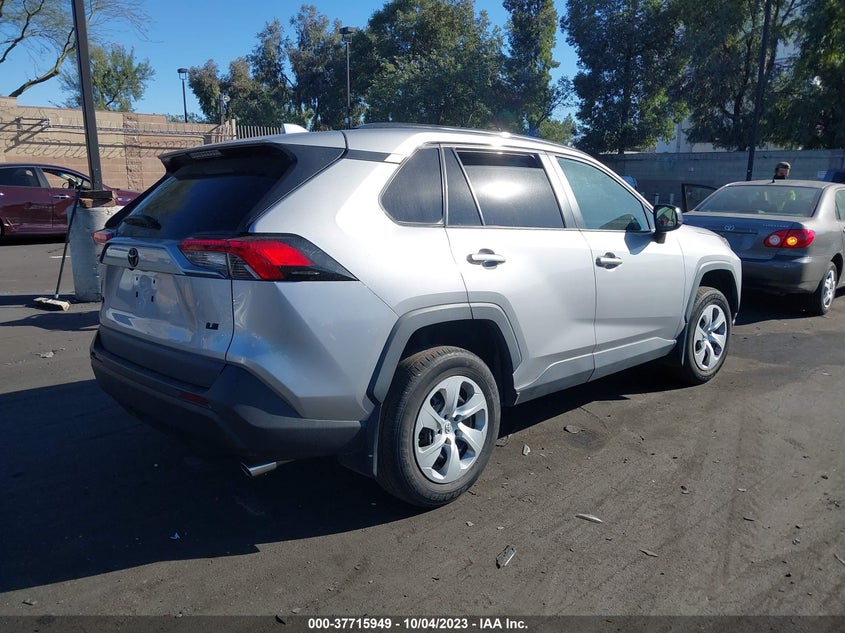VIN 2T3H1RFV8MC102205 2021 TOYOTA RAV4 LE