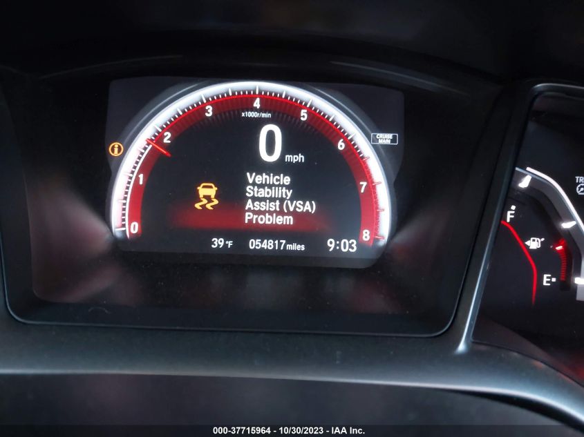 2019 HONDA CIVIC SI SEDAN 2HGFC1E58KH707083