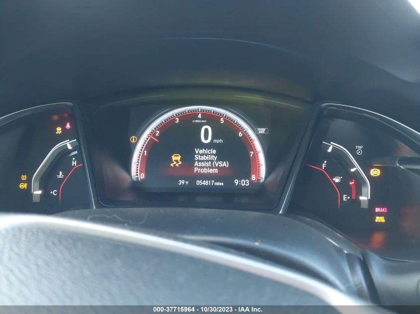 2019 HONDA CIVIC SI SEDAN 2HGFC1E58KH707083