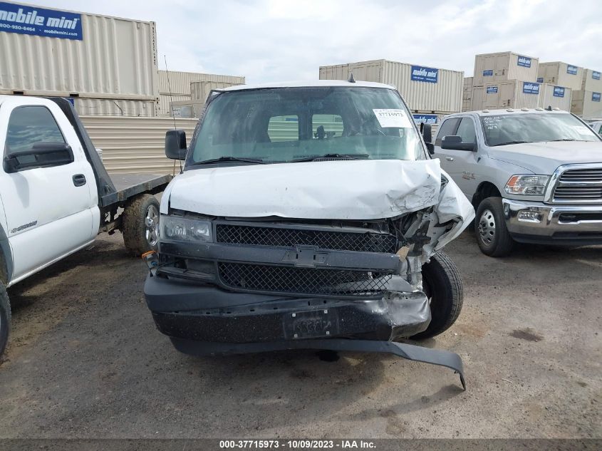 2018 CHEVROLET EXPRESS 2500 WORK VAN 1GCWGAFP3J1300708