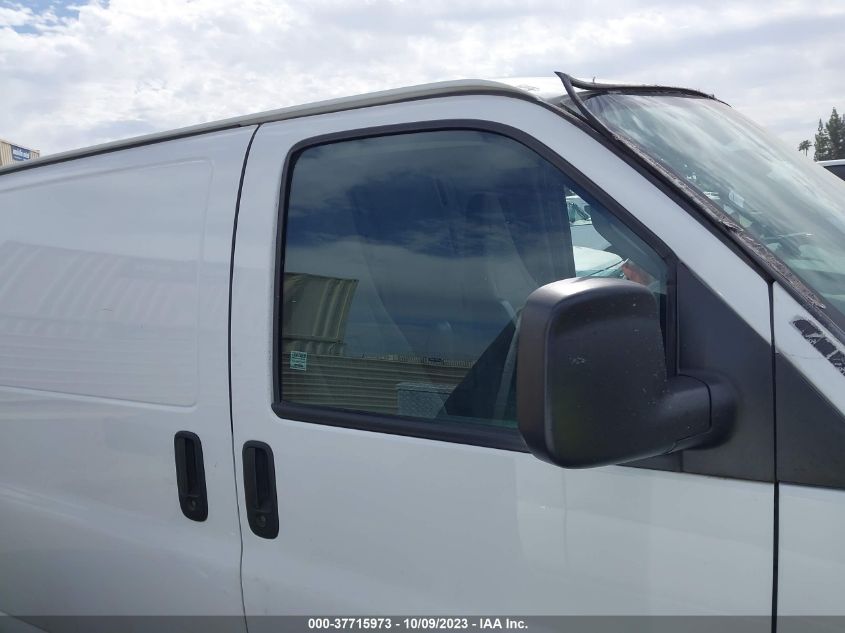 2018 CHEVROLET EXPRESS 2500 WORK VAN 1GCWGAFP3J1300708