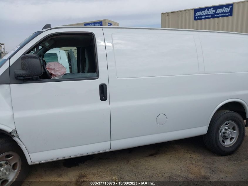 2018 CHEVROLET EXPRESS 2500 WORK VAN 1GCWGAFP3J1300708