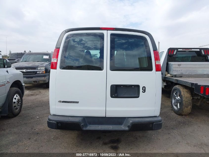2018 CHEVROLET EXPRESS 2500 WORK VAN 1GCWGAFP3J1300708