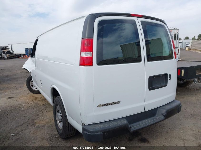 2018 CHEVROLET EXPRESS 2500 WORK VAN 1GCWGAFP3J1300708