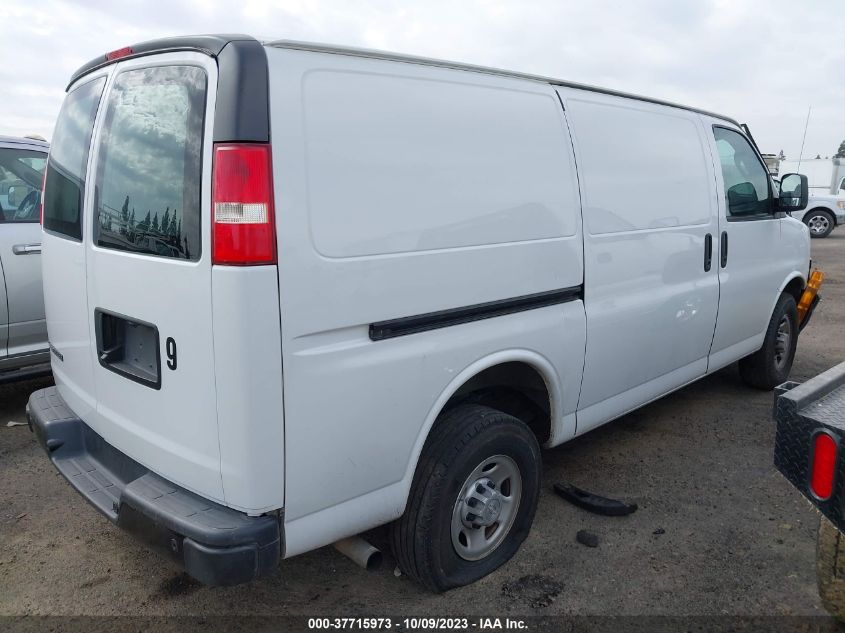 2018 CHEVROLET EXPRESS 2500 WORK VAN 1GCWGAFP3J1300708