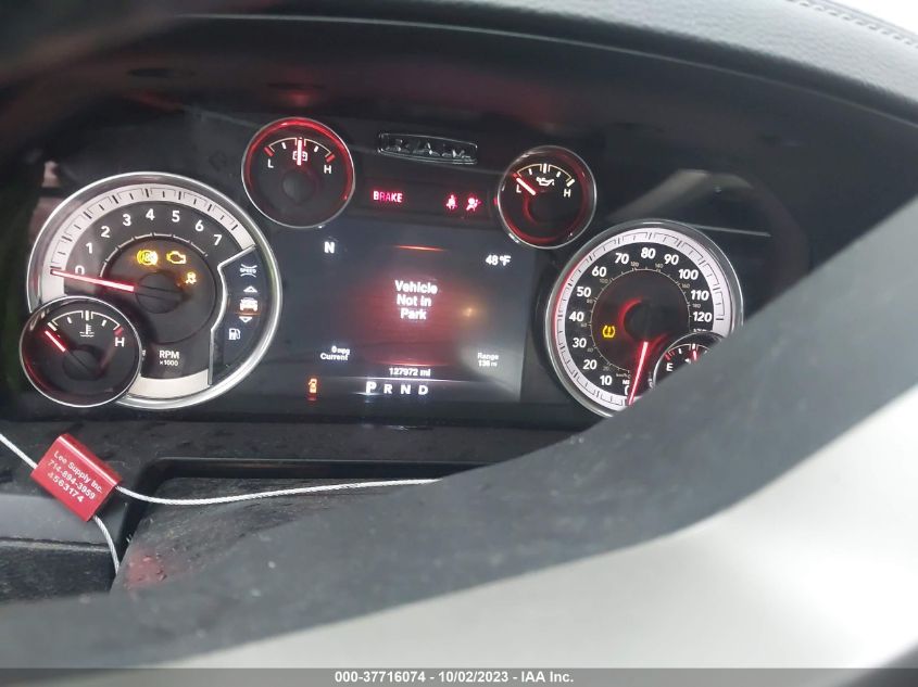 2016 RAM 1500 LARAMIE - 1C6RR7NTXGS327584