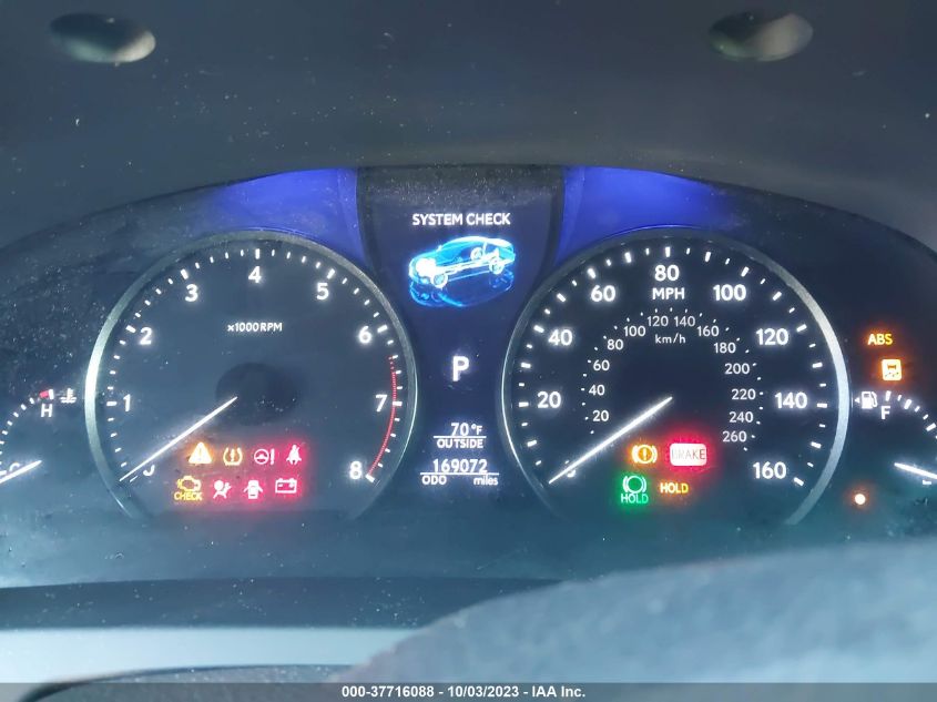 2014 LEXUS LS 460 JTHBL5EF7E5126889