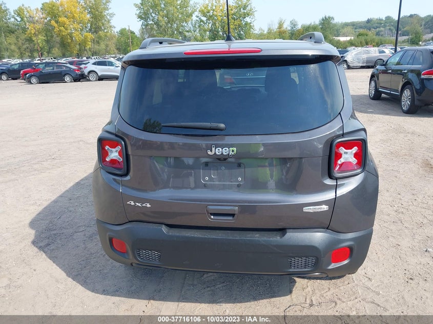 VIN ZACCJBBB2JPH71897 2018 JEEP RENEGADE LATITUDE