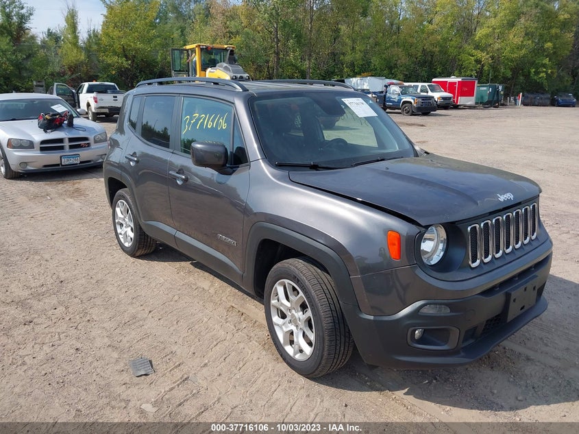 VIN ZACCJBBB2JPH71897 2018 JEEP RENEGADE LATITUDE
