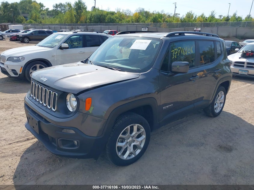 VIN ZACCJBBB2JPH71897 2018 JEEP RENEGADE LATITUDE
