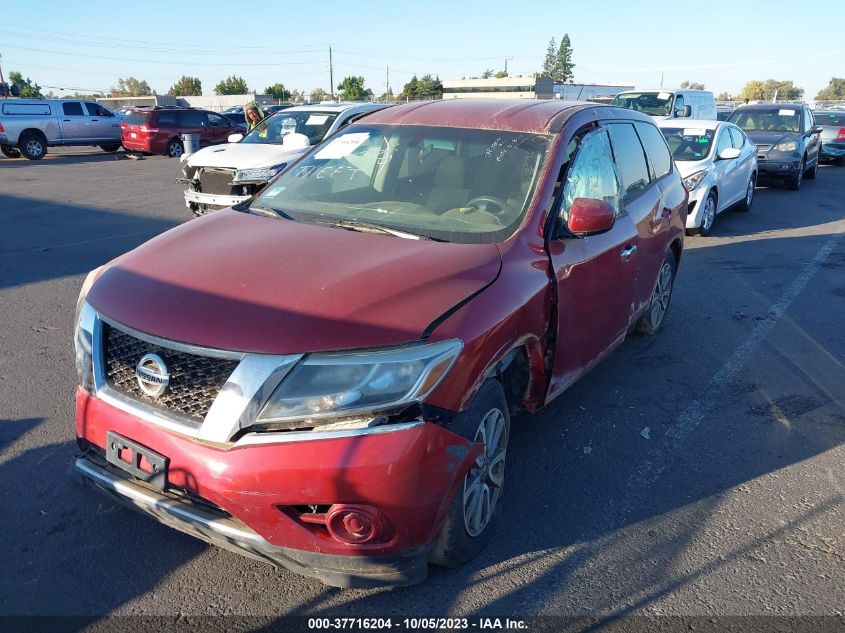 2014 NISSAN PATHFINDER S - 5N1AR2MN1EC627139